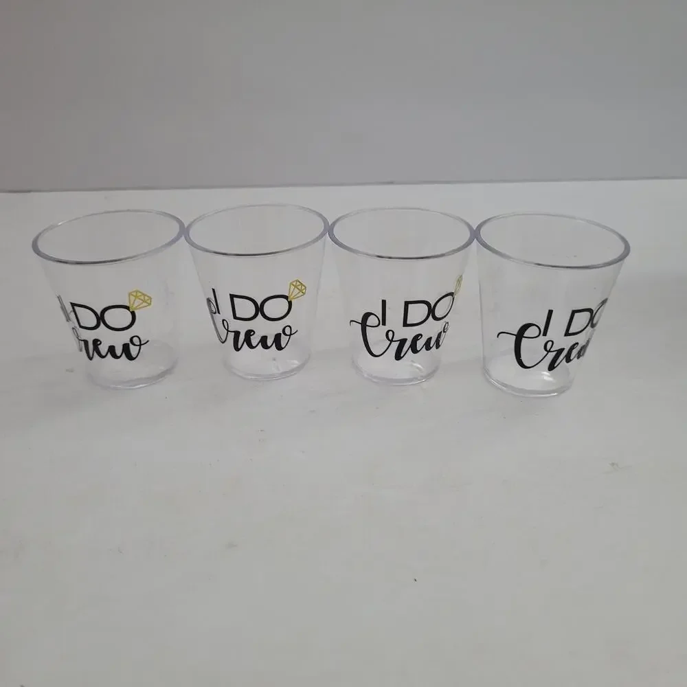 Wedding or Bachelorette Party Cups 3 Sizes
